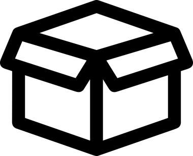 Uygulama UI, Web Tasarımı, Bulut ve Veri Yönetimi Kullanımı için Depolama Simgesi Siyah ve Beyaz PNG