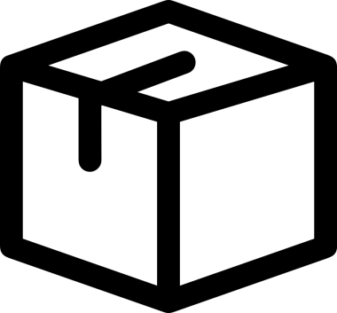Uygulama UI, Web Tasarımı, Bulut ve Veri Yönetimi Kullanımı için Depolama Simgesi Siyah ve Beyaz PNG