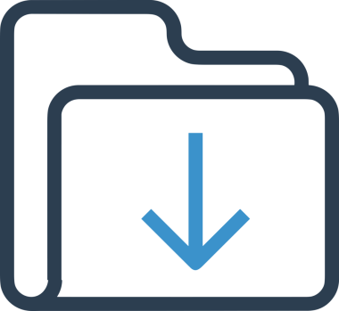 Uygulama UI, Web Tasarımı, Bulut ve Veri Yönetimi Kullanımı için Depolama Simgesi Siyah ve Beyaz PNG