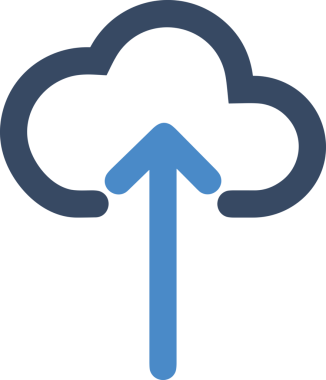 Uygulama UI, Web Tasarımı, Bulut ve Veri Yönetimi Kullanımı için Depolama Simgesi Siyah ve Beyaz PNG