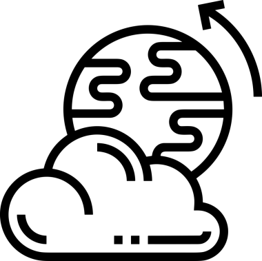 Uygulama UI, Web Tasarımı, Bulut ve Veri Yönetimi Kullanımı için Depolama Simgesi Siyah ve Beyaz PNG