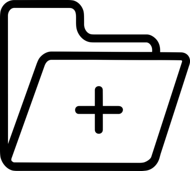 Uygulama UI, Web Tasarımı, Bulut ve Veri Yönetimi Kullanımı için Depolama Simgesi Siyah ve Beyaz PNG