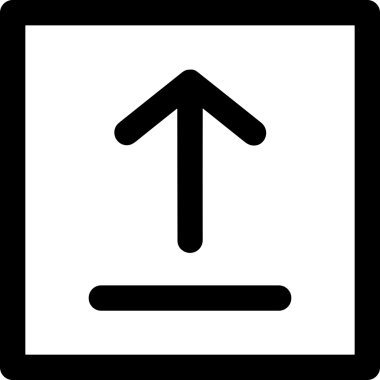 Uygulama UI, Web Tasarımı, Bulut ve Veri Yönetimi Kullanımı için Depolama Simgesi Siyah ve Beyaz PNG