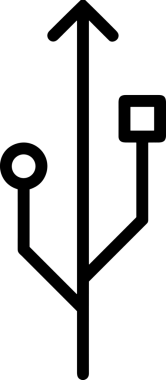 Uygulama UI, Web Tasarımı, Bulut ve Veri Yönetimi Kullanımı için Depolama Simgesi Siyah ve Beyaz PNG