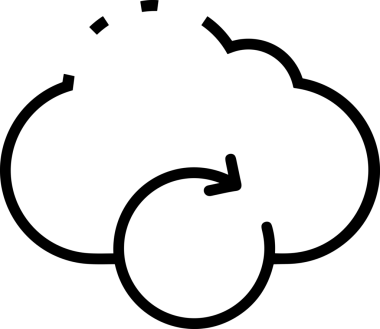 Uygulama UI, Web Tasarımı, Bulut ve Veri Yönetimi Kullanımı için Depolama Simgesi Siyah ve Beyaz PNG