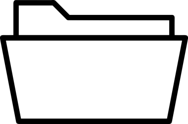 Uygulama UI, Web Tasarımı, Bulut ve Veri Yönetimi Kullanımı için Depolama Simgesi Siyah ve Beyaz PNG