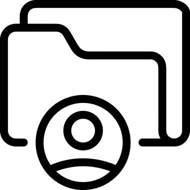 Uygulama UI, Web Tasarımı, Bulut ve Veri Yönetimi Kullanımı için Depolama Simgesi Siyah ve Beyaz PNG