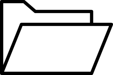 Uygulama UI, Web Tasarımı, Bulut ve Veri Yönetimi Kullanımı için Depolama Simgesi Siyah ve Beyaz PNG