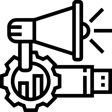 Uygulama UI, Web Tasarımı, Bulut ve Veri Yönetimi Kullanımı için Depolama Simgesi Siyah ve Beyaz PNG