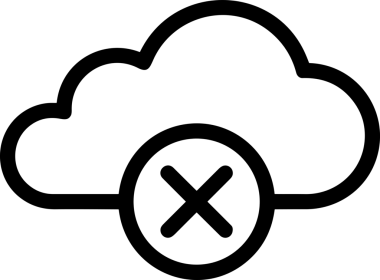 Uygulama UI, Web Tasarımı, Bulut ve Veri Yönetimi Kullanımı için Depolama Simgesi Siyah ve Beyaz PNG