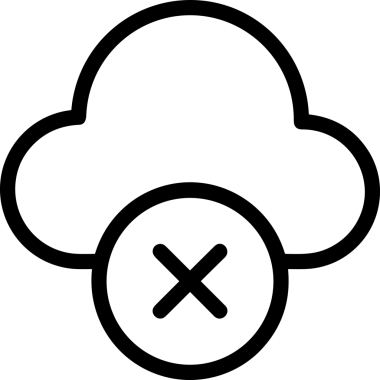 Uygulama UI, Web Tasarımı, Bulut ve Veri Yönetimi Kullanımı için Depolama Simgesi Siyah ve Beyaz PNG