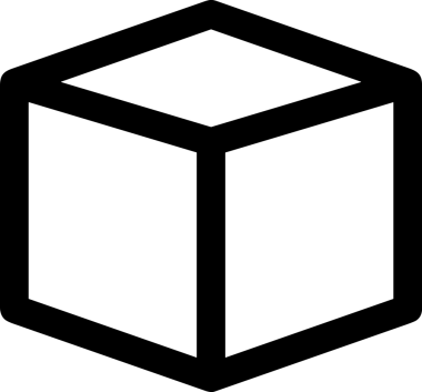 Uygulama UI, Web Tasarımı, Bulut ve Veri Yönetimi Kullanımı için Depolama Simgesi Siyah ve Beyaz PNG
