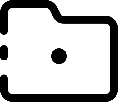 Uygulama UI, Web Tasarımı, Bulut ve Veri Yönetimi Kullanımı için Depolama Simgesi Siyah ve Beyaz PNG