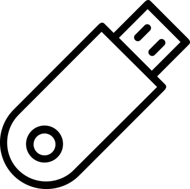Uygulama UI, Web Tasarımı, Bulut ve Veri Yönetimi Kullanımı için Depolama Simgesi Siyah ve Beyaz PNG