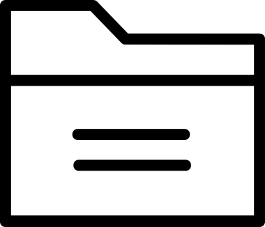 Uygulama UI, Web Tasarımı, Bulut ve Veri Yönetimi Kullanımı için Depolama Simgesi Siyah ve Beyaz PNG