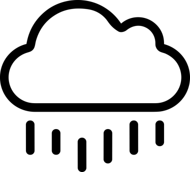 Uygulama UI, Web Tasarımı, Bulut ve Veri Yönetimi Kullanımı için Depolama Simgesi Siyah ve Beyaz PNG