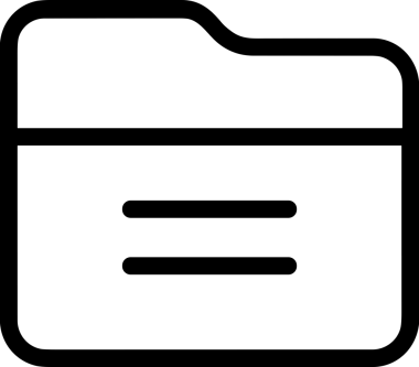 Uygulama UI, Web Tasarımı, Bulut ve Veri Yönetimi Kullanımı için Depolama Simgesi Siyah ve Beyaz PNG