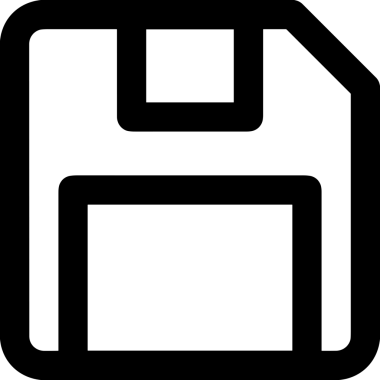 Uygulama UI, Web Tasarımı, Bulut ve Veri Yönetimi Kullanımı için Depolama Simgesi Siyah ve Beyaz PNG