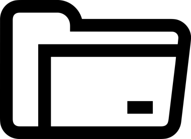 Uygulama UI, Web Tasarımı, Bulut ve Veri Yönetimi Kullanımı için Depolama Simgesi Siyah ve Beyaz PNG