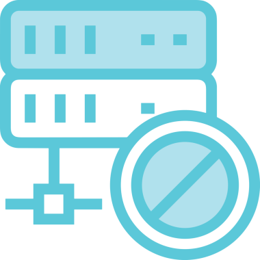 Uygulama UI, Web Tasarımı, Bulut ve Veri Yönetimi Kullanımı için Depolama Simgesi Siyah ve Beyaz PNG