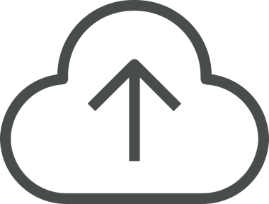 Uygulama UI, Web Tasarımı, Bulut ve Veri Yönetimi Kullanımı için Depolama Simgesi Siyah ve Beyaz PNG