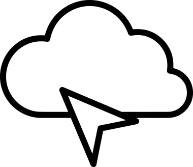 Uygulama UI, Web Tasarımı, Bulut ve Veri Yönetimi Kullanımı için Depolama Simgesi Siyah ve Beyaz PNG