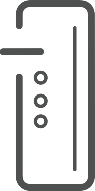 Uygulama UI, Web Tasarımı, Bulut ve Veri Yönetimi Kullanımı için Depolama Simgesi Siyah ve Beyaz PNG