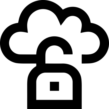 Uygulama UI, Web Tasarımı, Bulut ve Veri Yönetimi Kullanımı için Depolama Simgesi Siyah ve Beyaz PNG