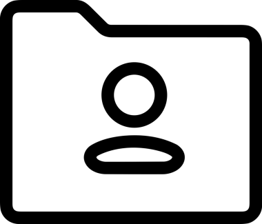 Uygulama UI, Web Tasarımı, Bulut ve Veri Yönetimi Kullanımı için Depolama Simgesi Siyah ve Beyaz PNG