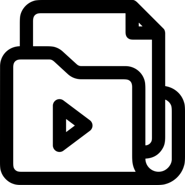 Uygulama UI, Web Tasarımı, Bulut ve Veri Yönetimi Kullanımı için Depolama Simgesi Siyah ve Beyaz PNG