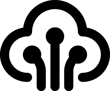 Uygulama UI, Web Tasarımı, Bulut ve Veri Yönetimi Kullanımı için Depolama Simgesi Siyah ve Beyaz PNG