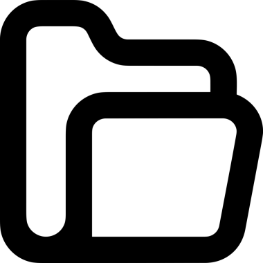 Uygulama UI, Web Tasarımı, Bulut ve Veri Yönetimi Kullanımı için Depolama Simgesi Siyah ve Beyaz PNG