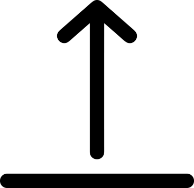 Siyah ve Beyaz Logo Simgesi PNG Biçimini Yükle. Web Sitesi Düğmesi, Mobil Uygulama Arayüzü, Dosya Aktarımı, Belge Paylaşımı, Bulut Depolama ve Veri Yedekleme için Minimalist Düz Tasarımlı Tek Renkli Ok Gönderme İşareti Grafiksel Elemanı