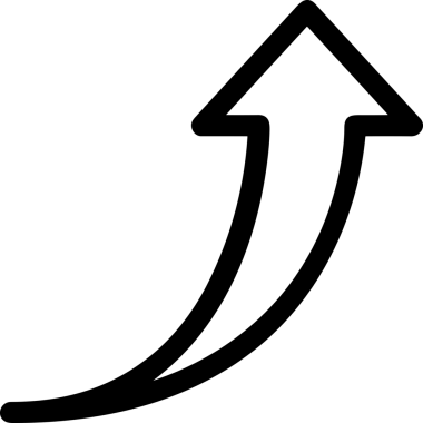 Siyah ve Beyaz Logo Simgesi PNG Biçimini Yükle. Web Sitesi Düğmesi, Mobil Uygulama Arayüzü, Dosya Aktarımı, Belge Paylaşımı, Bulut Depolama ve Veri Yedekleme için Minimalist Düz Tasarımlı Tek Renkli Ok Gönderme İşareti Grafiksel Elemanı