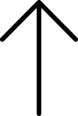 Siyah ve Beyaz Logo Simgesi PNG Biçimini Yükle. Web Sitesi Düğmesi, Mobil Uygulama Arayüzü, Dosya Aktarımı, Belge Paylaşımı, Bulut Depolama ve Veri Yedekleme için Minimalist Düz Tasarımlı Tek Renkli Ok Gönderme İşareti Grafiksel Elemanı