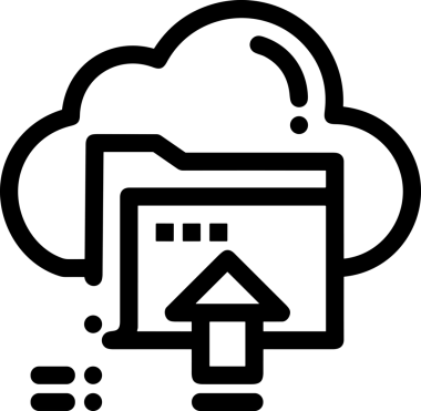 Siyah ve Beyaz Logo Simgesi PNG Biçimini Yükle. Web Sitesi Düğmesi, Mobil Uygulama Arayüzü, Dosya Aktarımı, Belge Paylaşımı, Bulut Depolama ve Veri Yedekleme için Minimalist Düz Tasarımlı Tek Renkli Ok Gönderme İşareti Grafiksel Elemanı