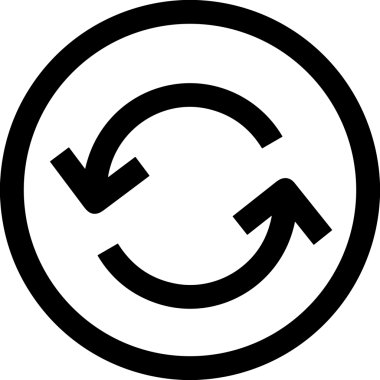 Siyah ve Beyaz Logo Simgesi PNG Biçimini Yükle. Web Sitesi Düğmesi, Mobil Uygulama Arayüzü, Dosya Aktarımı, Belge Paylaşımı, Bulut Depolama ve Veri Yedekleme için Minimalist Düz Tasarımlı Tek Renkli Ok Gönderme İşareti Grafiksel Elemanı