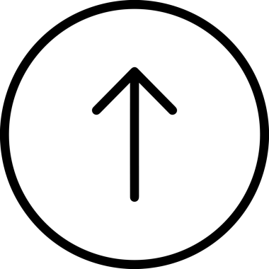 Siyah ve Beyaz Logo Simgesi PNG Biçimini Yükle. Web Sitesi Düğmesi, Mobil Uygulama Arayüzü, Dosya Aktarımı, Belge Paylaşımı, Bulut Depolama ve Veri Yedekleme için Minimalist Düz Tasarımlı Tek Renkli Ok Gönderme İşareti Grafiksel Elemanı