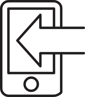 Siyah ve Beyaz Logo Simgesi PNG Biçimini Yükle. Web Sitesi Düğmesi, Mobil Uygulama Arayüzü, Dosya Aktarımı, Belge Paylaşımı, Bulut Depolama ve Veri Yedekleme için Minimalist Düz Tasarımlı Tek Renkli Ok Gönderme İşareti Grafiksel Elemanı