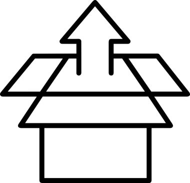Siyah ve Beyaz Logo Simgesi PNG Biçimini Yükle. Web Sitesi Düğmesi, Mobil Uygulama Arayüzü, Dosya Aktarımı, Belge Paylaşımı, Bulut Depolama ve Veri Yedekleme için Minimalist Düz Tasarımlı Tek Renkli Ok Gönderme İşareti Grafiksel Elemanı