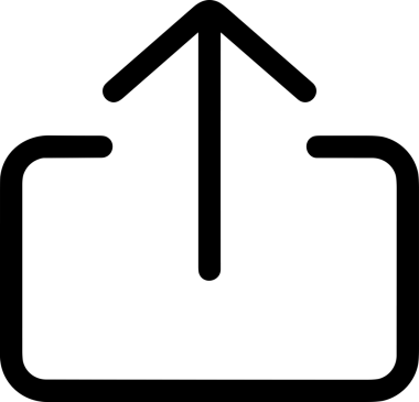 Siyah ve Beyaz Logo Simgesi PNG Biçimini Yükle. Web Sitesi Düğmesi, Mobil Uygulama Arayüzü, Dosya Aktarımı, Belge Paylaşımı, Bulut Depolama ve Veri Yedekleme için Minimalist Düz Tasarımlı Tek Renkli Ok Gönderme İşareti Grafiksel Elemanı