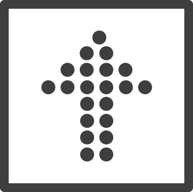 Siyah ve Beyaz Logo Simgesi PNG Biçimini Yükle. Web Sitesi Düğmesi, Mobil Uygulama Arayüzü, Dosya Aktarımı, Belge Paylaşımı, Bulut Depolama ve Veri Yedekleme için Minimalist Düz Tasarımlı Tek Renkli Ok Gönderme İşareti Grafiksel Elemanı