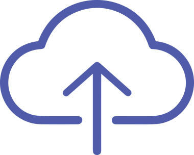 Siyah ve Beyaz Logo Simgesi PNG Biçimini Yükle. Web Sitesi Düğmesi, Mobil Uygulama Arayüzü, Dosya Aktarımı, Belge Paylaşımı, Bulut Depolama ve Veri Yedekleme için Minimalist Düz Tasarımlı Tek Renkli Ok Gönderme İşareti Grafiksel Elemanı