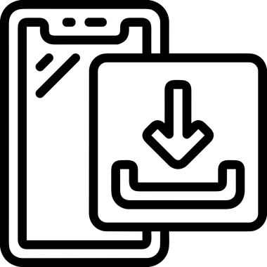 Siyah ve Beyaz Logo Simgesi PNG Biçimini Yükle. Web Sitesi Düğmesi, Mobil Uygulama Arayüzü, Dosya Aktarımı, Belge Paylaşımı, Bulut Depolama ve Veri Yedekleme için Minimalist Düz Tasarımlı Tek Renkli Ok Gönderme İşareti Grafiksel Elemanı