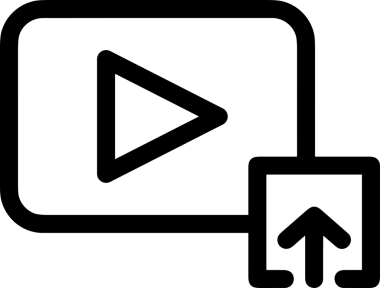 Siyah ve Beyaz Logo Simgesi PNG Biçimini Yükle. Web Sitesi Düğmesi, Mobil Uygulama Arayüzü, Dosya Aktarımı, Belge Paylaşımı, Bulut Depolama ve Veri Yedekleme için Minimalist Düz Tasarımlı Tek Renkli Ok Gönderme İşareti Grafiksel Elemanı