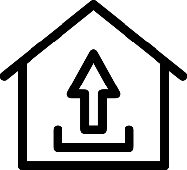 Siyah ve Beyaz Logo Simgesi PNG Biçimini Yükle. Web Sitesi Düğmesi, Mobil Uygulama Arayüzü, Dosya Aktarımı, Belge Paylaşımı, Bulut Depolama ve Veri Yedekleme için Minimalist Düz Tasarımlı Tek Renkli Ok Gönderme İşareti Grafiksel Elemanı