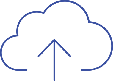Siyah ve Beyaz Logo Simgesi PNG Biçimini Yükle. Web Sitesi Düğmesi, Mobil Uygulama Arayüzü, Dosya Aktarımı, Belge Paylaşımı, Bulut Depolama ve Veri Yedekleme için Minimalist Düz Tasarımlı Tek Renkli Ok Gönderme İşareti Grafiksel Elemanı