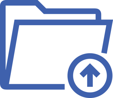 Siyah ve Beyaz Logo Simgesi PNG Biçimini Yükle. Web Sitesi Düğmesi, Mobil Uygulama Arayüzü, Dosya Aktarımı, Belge Paylaşımı, Bulut Depolama ve Veri Yedekleme için Minimalist Düz Tasarımlı Tek Renkli Ok Gönderme İşareti Grafiksel Elemanı