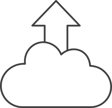 Siyah ve Beyaz Logo Simgesi PNG Biçimini Yükle. Web Sitesi Düğmesi, Mobil Uygulama Arayüzü, Dosya Aktarımı, Belge Paylaşımı, Bulut Depolama ve Veri Yedekleme için Minimalist Düz Tasarımlı Tek Renkli Ok Gönderme İşareti Grafiksel Elemanı