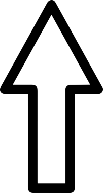 Siyah ve Beyaz Logo Simgesi PNG Biçimini Yükle. Web Sitesi Düğmesi, Mobil Uygulama Arayüzü, Dosya Aktarımı, Belge Paylaşımı, Bulut Depolama ve Veri Yedekleme için Minimalist Düz Tasarımlı Tek Renkli Ok Gönderme İşareti Grafiksel Elemanı